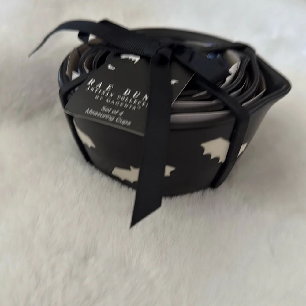 Rae Dunn Halloween Bat Measuring Cups